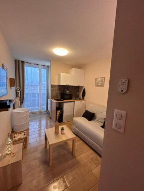 Magnifique studio neuf avec balcon